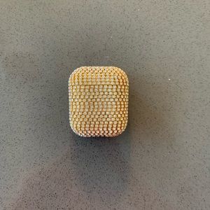 Gold Sparkly AirPod case